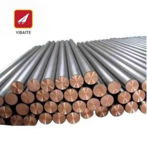 Titanium-clad Copper Bars